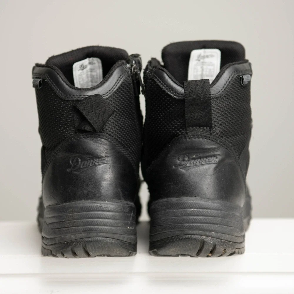 Danner Scorched Black Waterproof Tactical Work Boots Sz 13 GorpCore Combat Biker